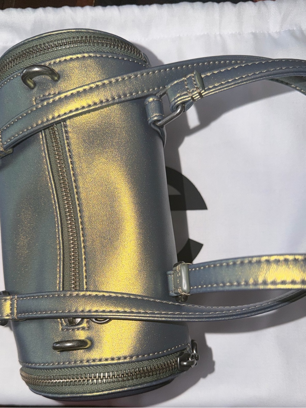 Small Telfar Acid Duffle  Mini Shoulder Bag - Picture 5 of 5